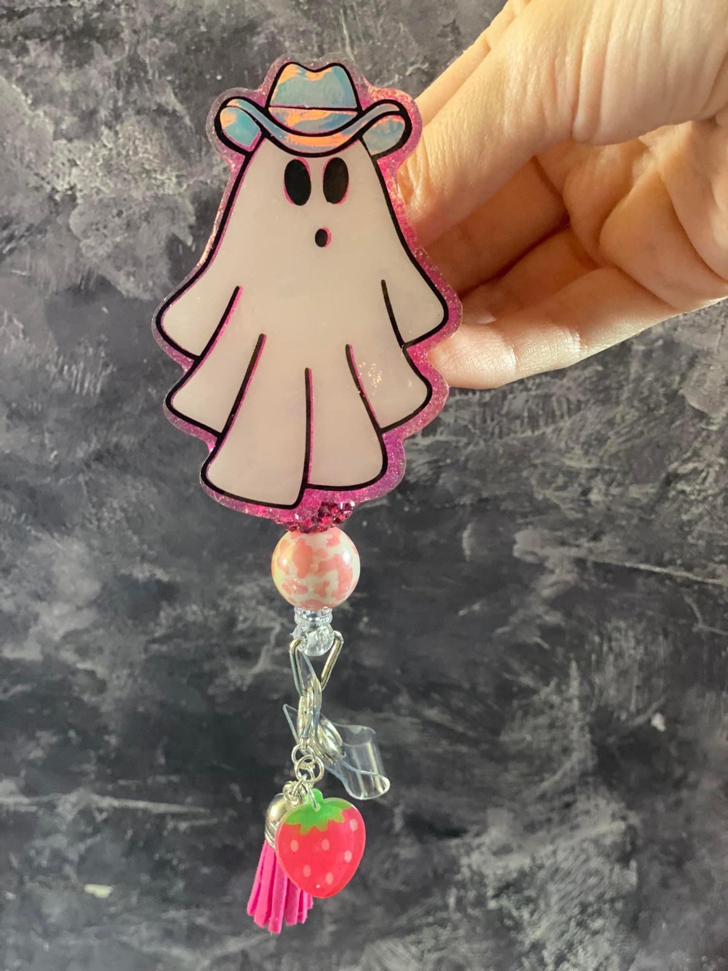 Badge Reel Cowboy Ghost 2
