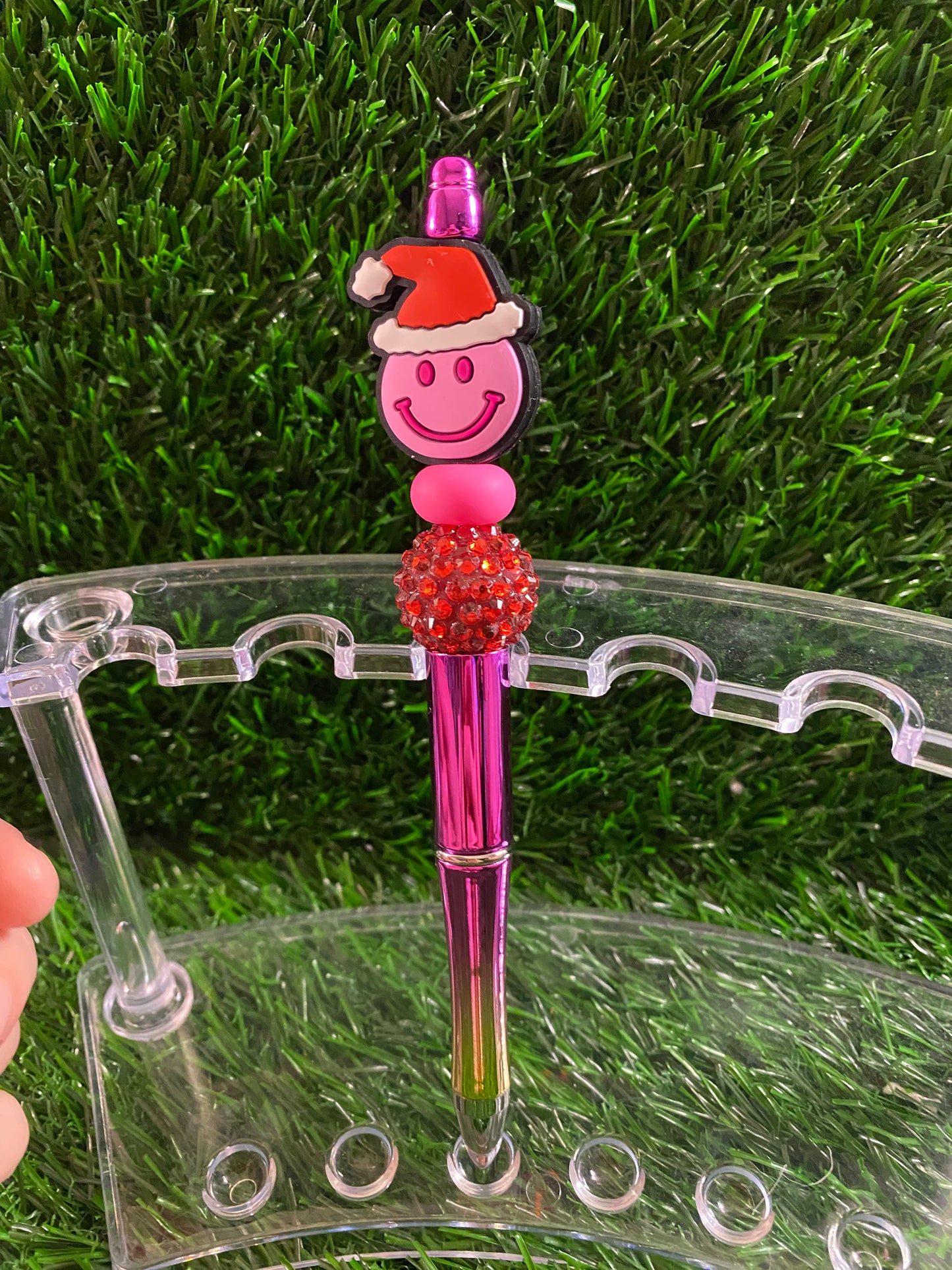 Smiley Santa Pen