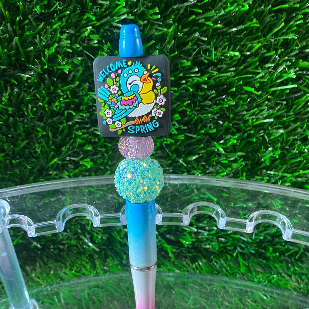 Spring pen