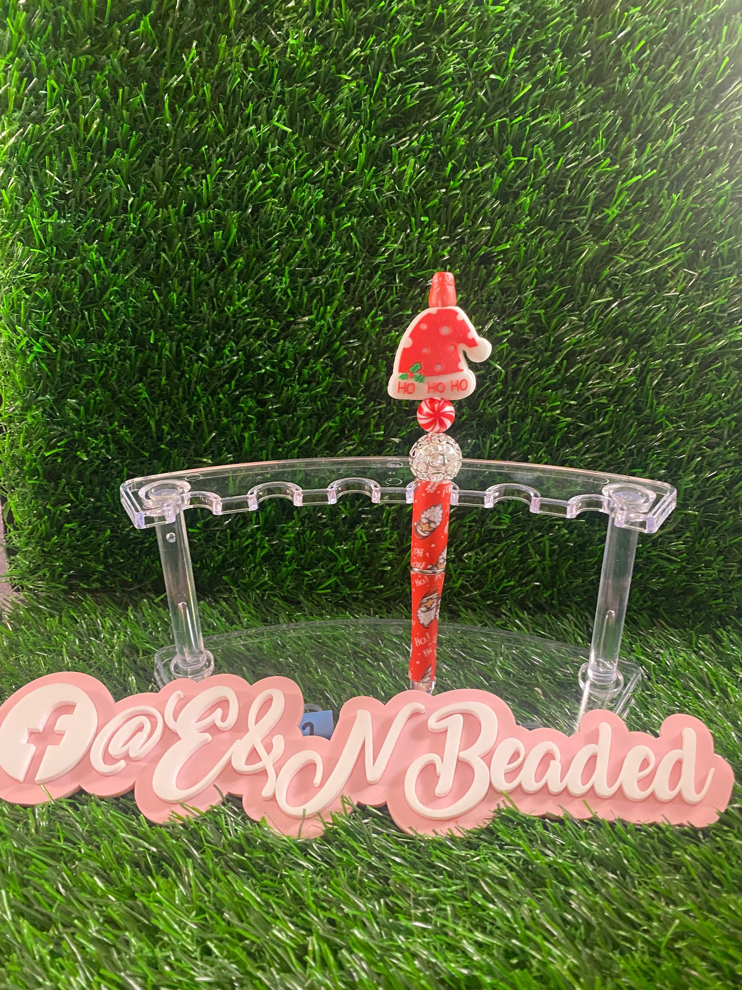 Santa hat pen