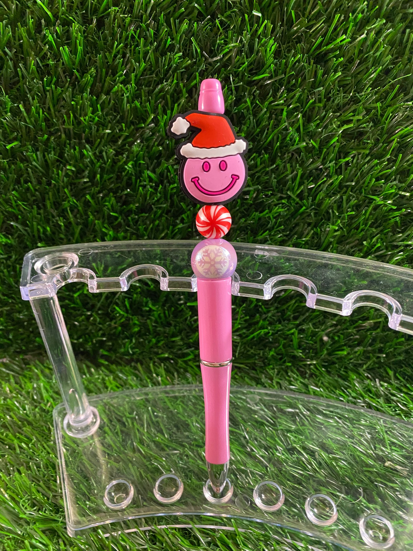 Smiley Santa Pen