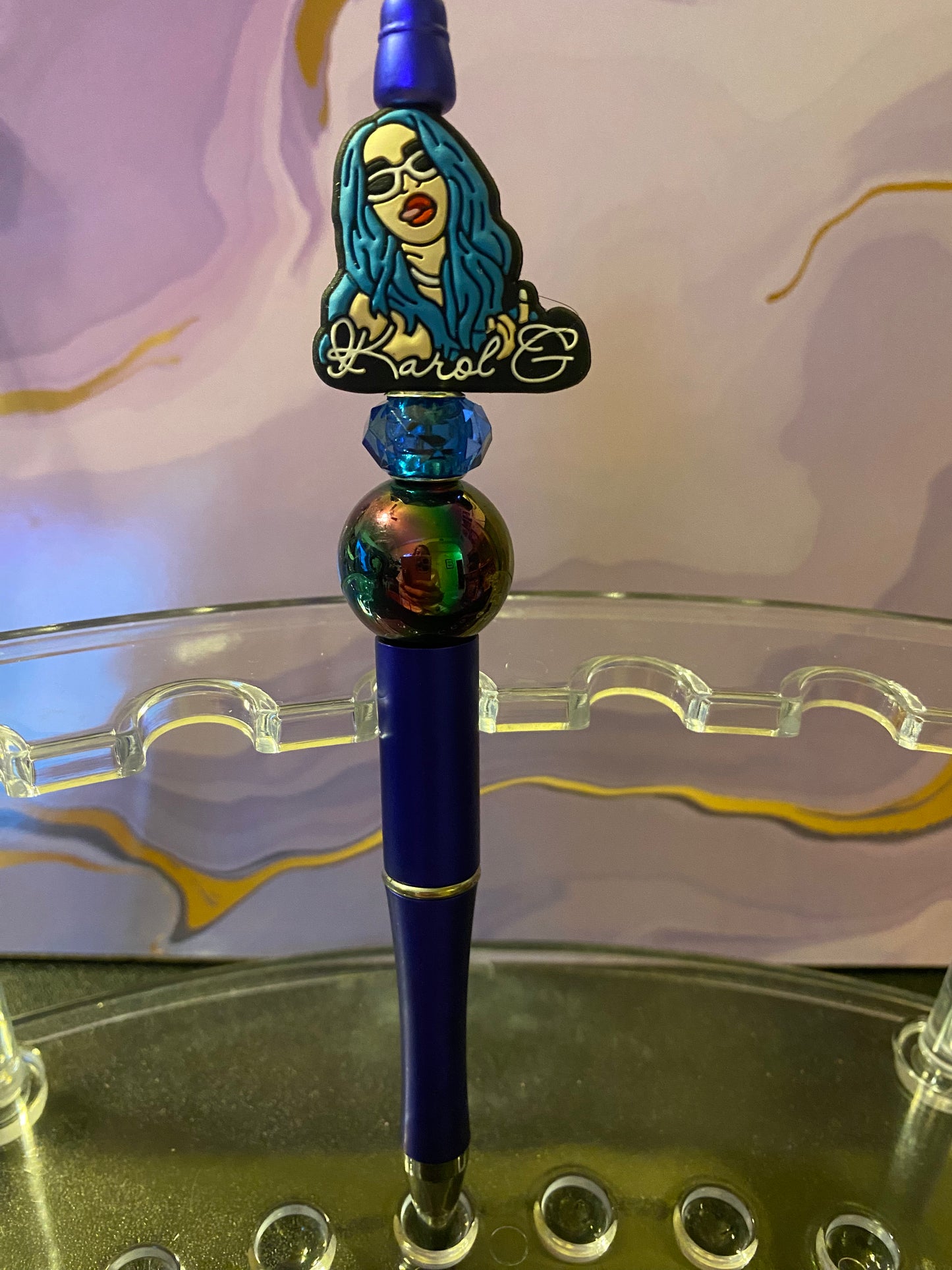 Blue Girl Pen