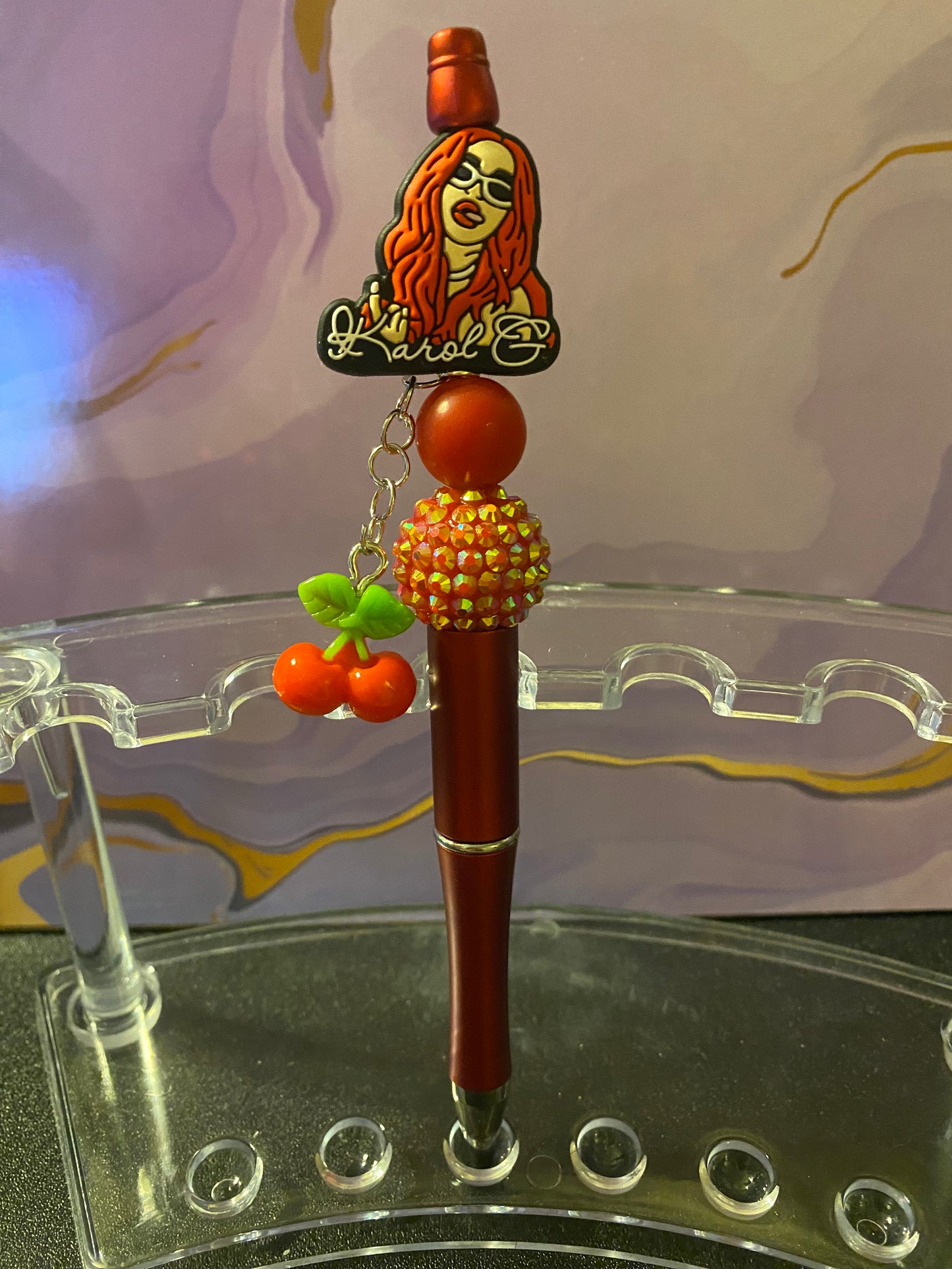 Red Girl Pen