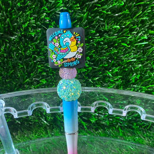 Spring pen