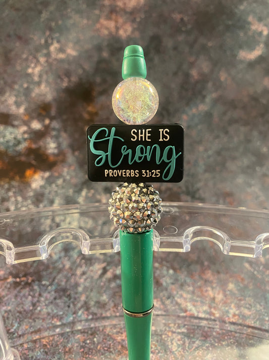 She is strong Pen