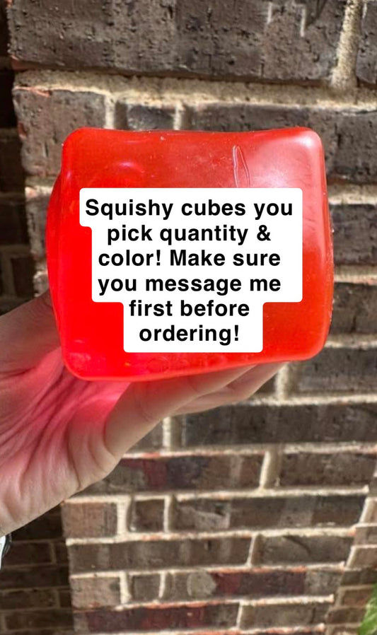 Squishy cubes