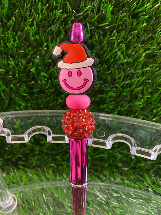 Smiley Santa Pen