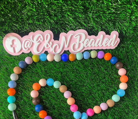Lanyard full of beads
