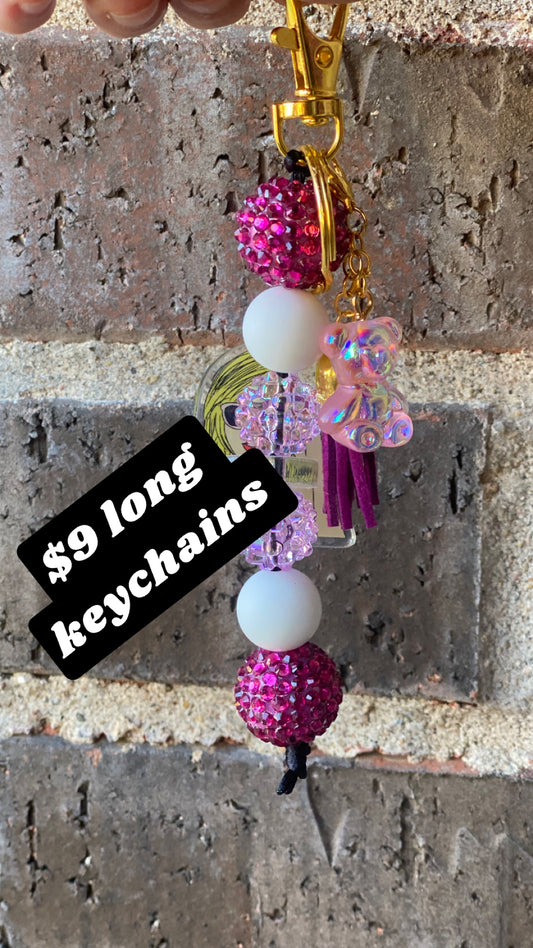 Extra Long Keychains with acrylic