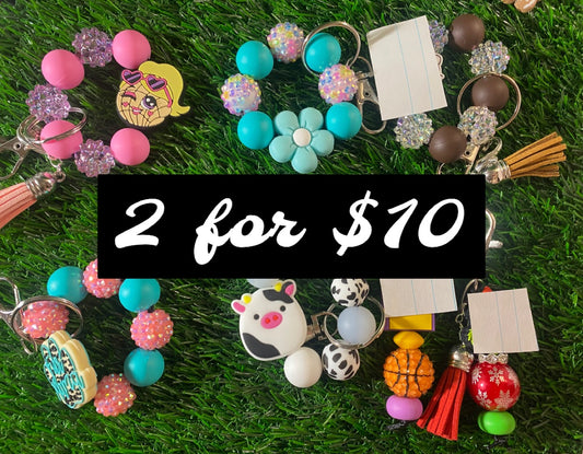 Zipper Pulls TWO for TEN