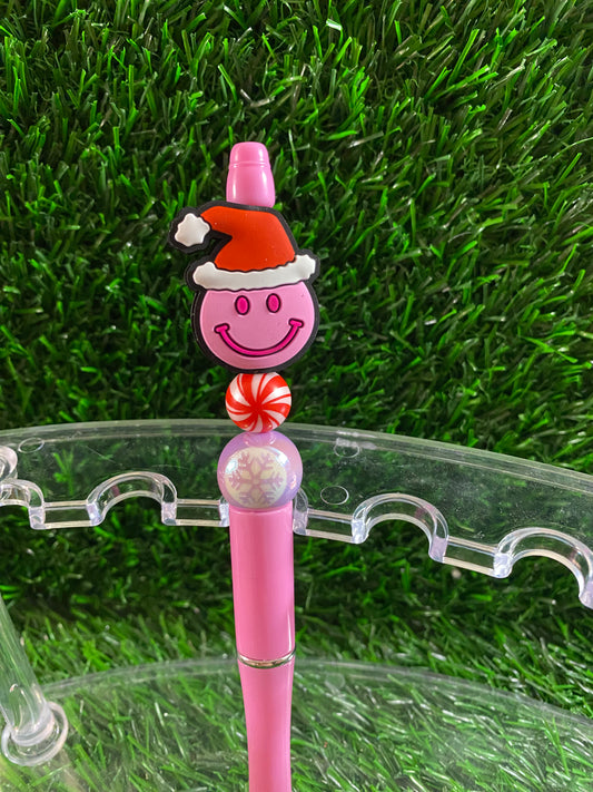 Smiley Santa Pen