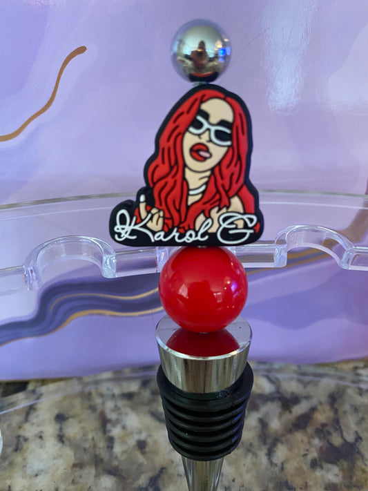 Wine stopper Red Girl