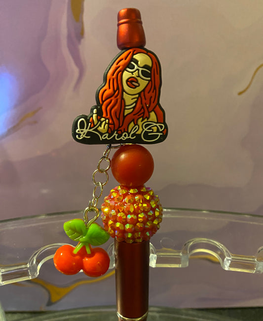 Red Girl Pen